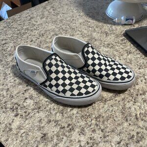 Black & White Checker Vans
